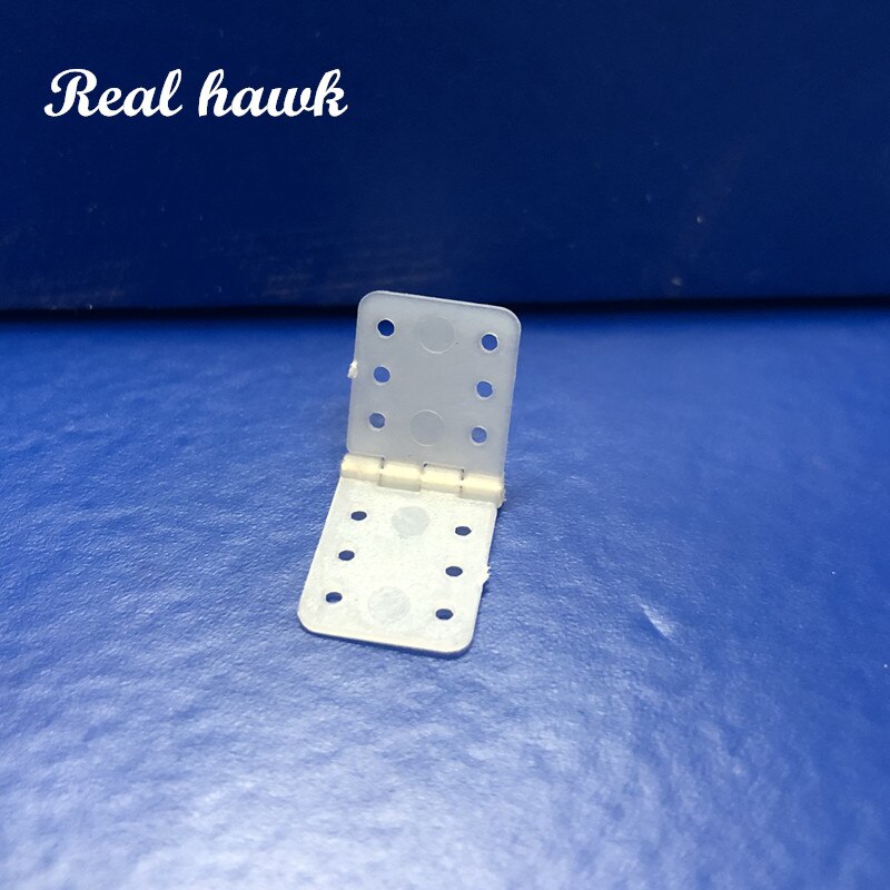 10 Uds. De bisagra de nailon con fijación W12xL24mm/W16xL29mm/W20xL36mm para partes de aviones RC, reemplazo de aeromodelismo,: W12xL24mm 10pcs