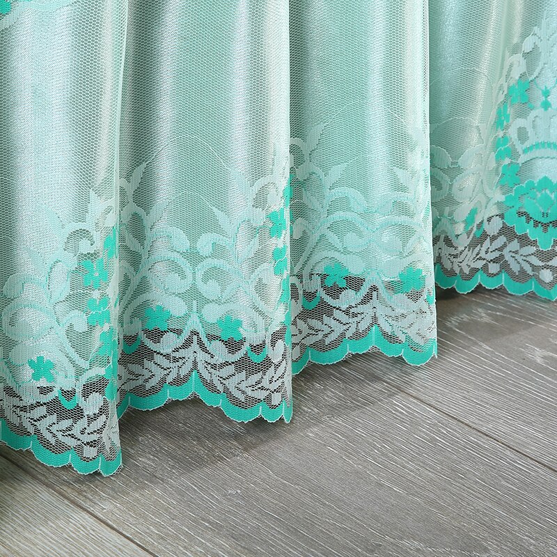 quilted bedspread 100% cotton bedding skirt &amp;fitted sheet two in one Ruffles Jacquacd Bed cover cotton bed set Crown