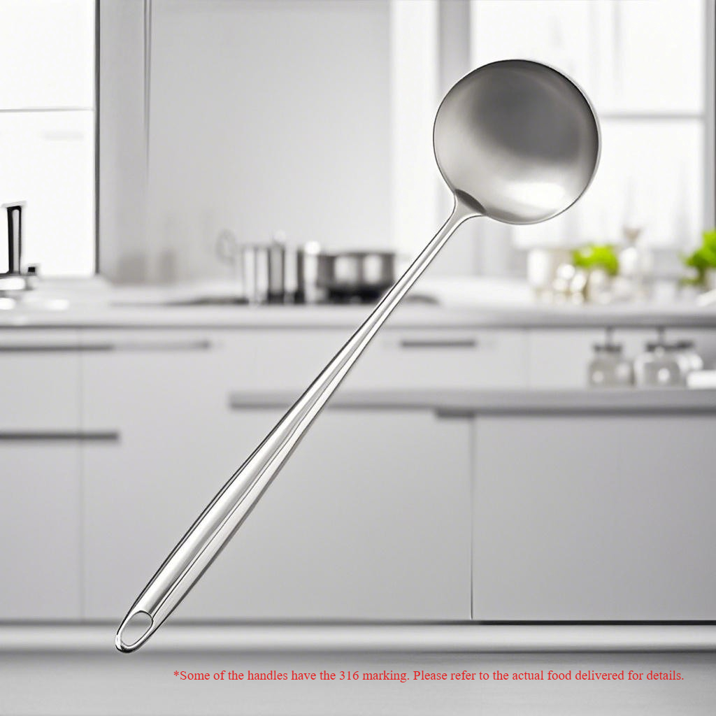 Espátula Wok de acero inoxidable 304, utensilios de cocina de Metal, cuchara giratoria ranurada, cucharón, herramientas de cocina, juego de utensilios, accesorios de cocina: Verde claro