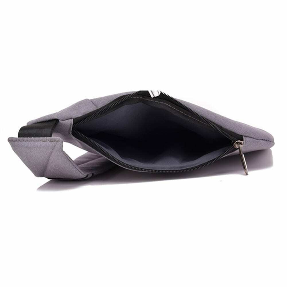 Menn anti-tyveri bagpack dame sling one shoulder bag gutt vanntett reise liten brystveske slim mini crossbody bag