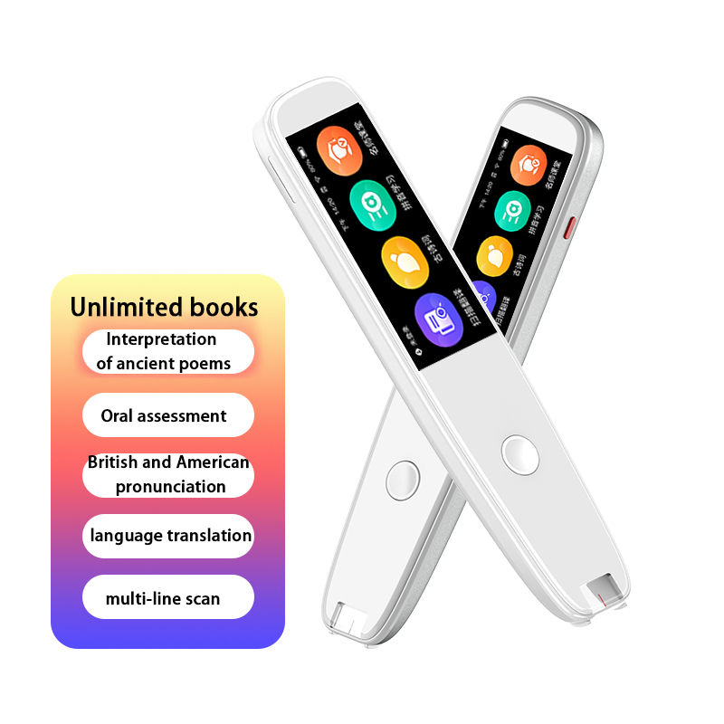 Chinese / English with Touch Screen Support WiFi Portable Scan Translation Pen Exam Reader Voice Language Translator Device