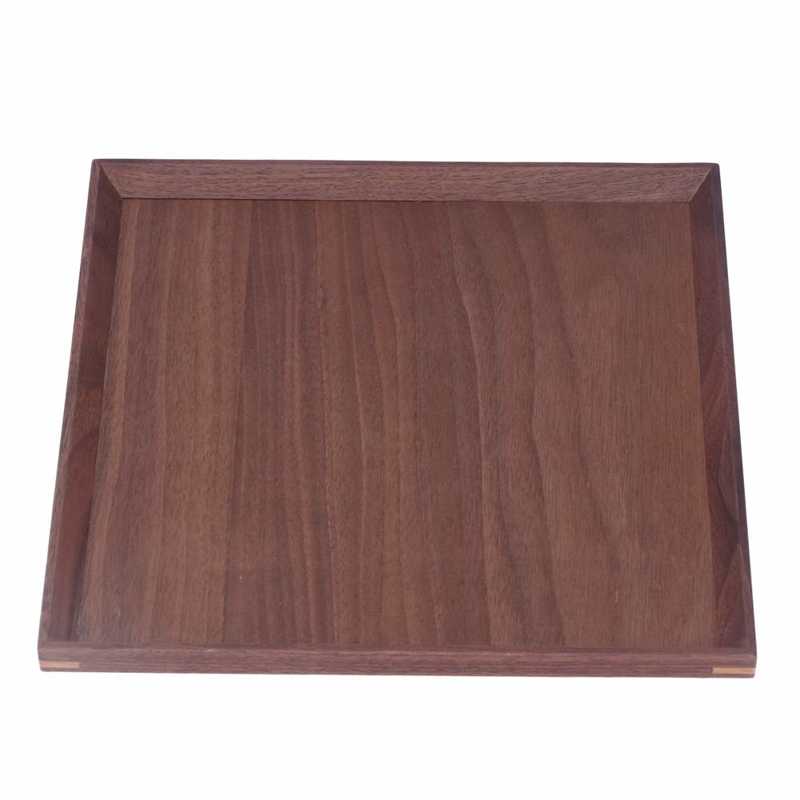 Wooden Tray Coffee Table Tray 2 Sizes Optional for Tableware for Kitchen: Medium