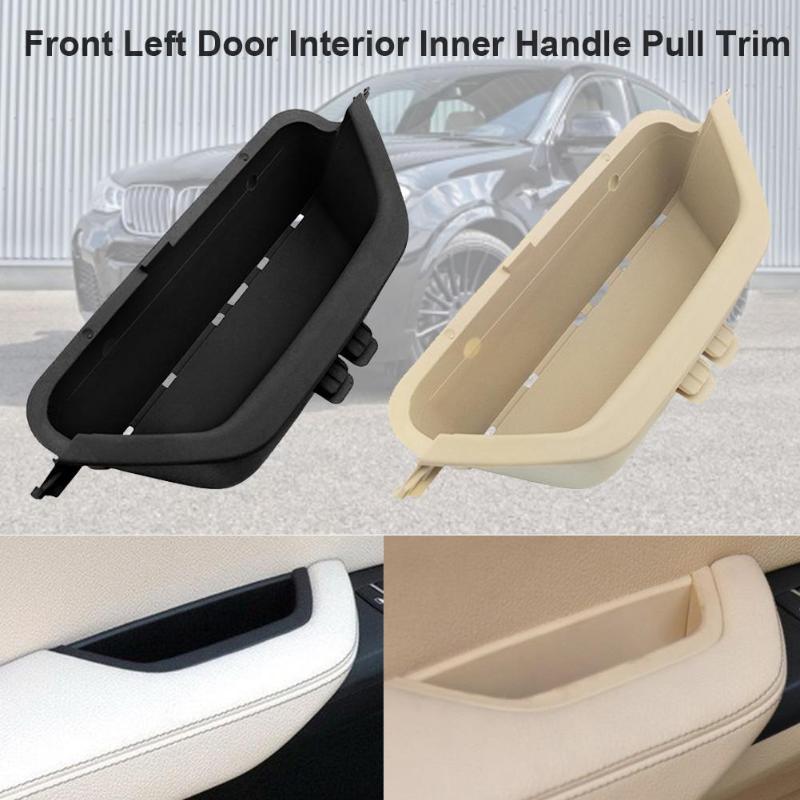 Auto voorste linker deur binnenzijde handgreep afdekking met opbergvak auto-styling accessoires voor bmw  x3 f25 x4 f26 11-17