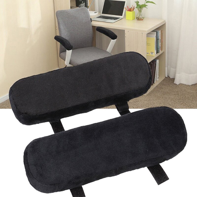 Funda de cojín reposabrazos para silla de oficina, coderas de espuma, almohada para aliviar la presión del antebrazo, cómoda, 1 unidad