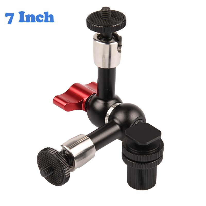 Verstellbare Magic Arm Klemme - 7-11 Zoll Gelenkige Friktionshalterung für DSLR Kamera Rig, LED Lichter, Blitz: 7 Zoll
