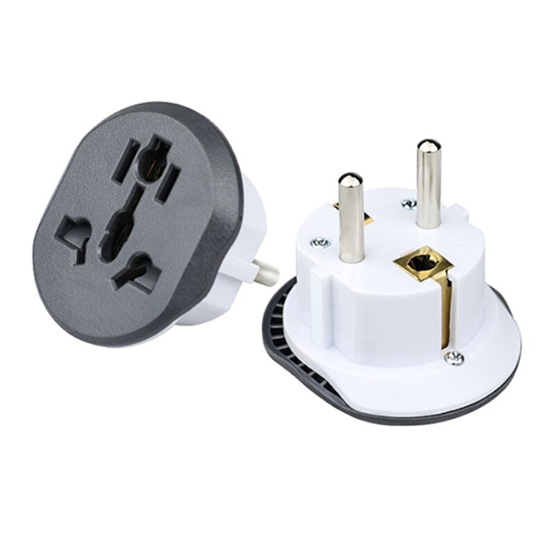 16A Germany/Europe Outlet Plug Adapter from USA to Eu Travel Power Plug Adapter