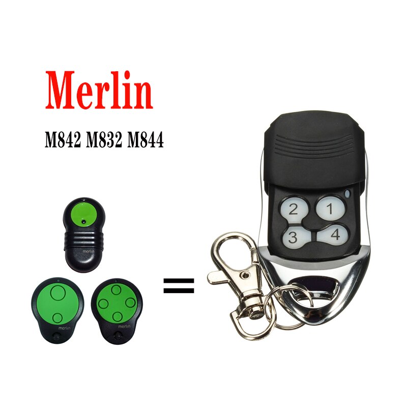 For M832 M842 M844 Merlin Garage Door Remote Control Duplicator