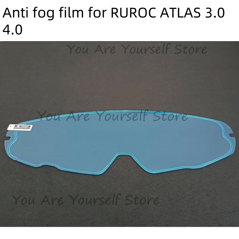 RUROC-Visor para casco de motocicleta ATLAS 3,0 4,0, gafas de protección, Visor de cristal, Accesorios de Mica: Champán