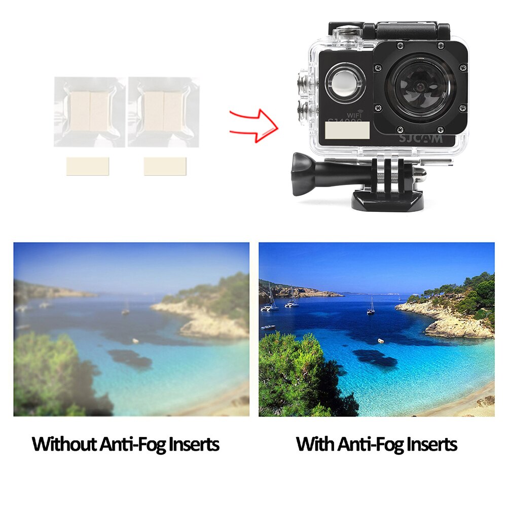 Lanbeika undervannshus vanntett sak dykking 30m beskytt ramme hnad grep til sjcam  sj4000 eller sj4000 wifi sport kamera