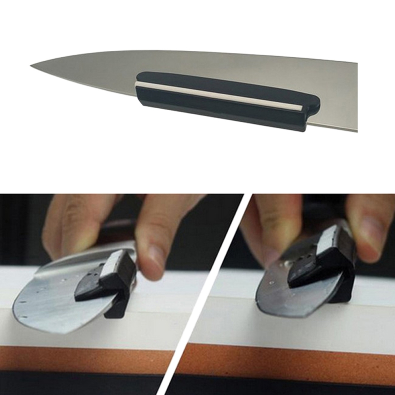 Portable Ceramic Cutter Sharpener Small Manual Knives Sharpener Kitchen Knives Sharpening Tool