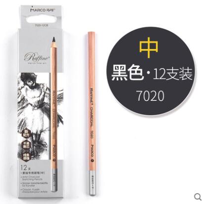 Kohlenstoff Stift Markieren Bleistift Skizze Holzkohle Bleistifte einstellen Kunst Malerei Lieferungen Hand-gemalt Weich Mittel Hart Kohlenstoff Stifte: 10