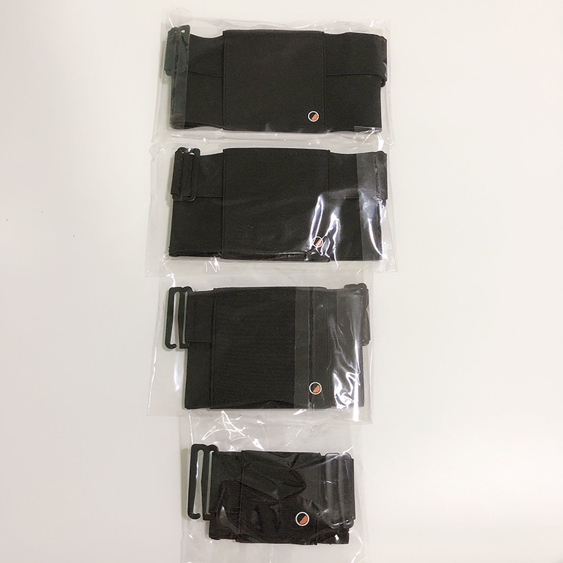 Simple Black Ultrathin Waist Bag Phone Pouch Minimalist Invisible Belt Bags High Elastic Mini Key Card Holder Pouch