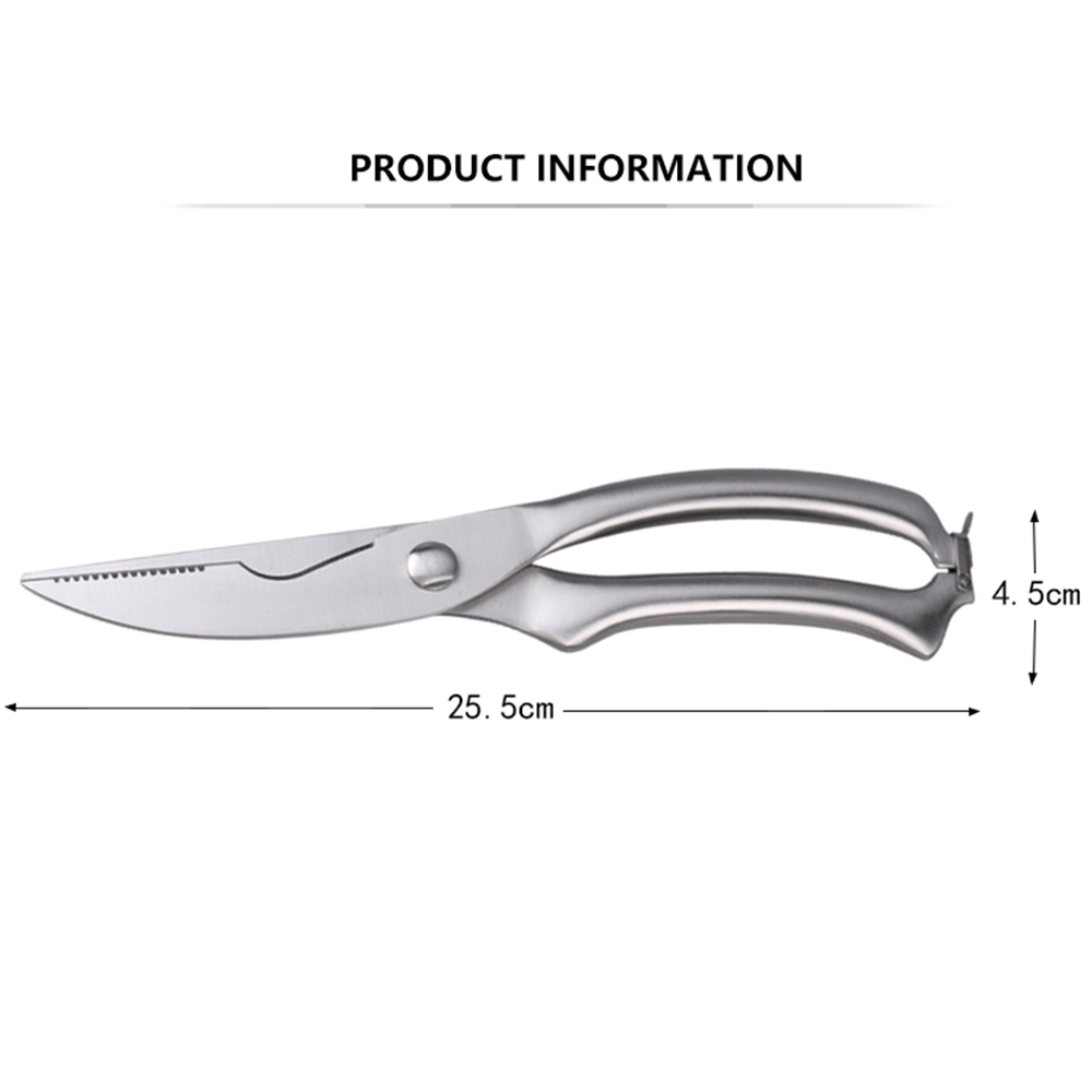 Rvs Shears Tool Thuis Keuken Schaar Voor Kip Gevogelte Vis Vlees Groenten Kruiden BBQ