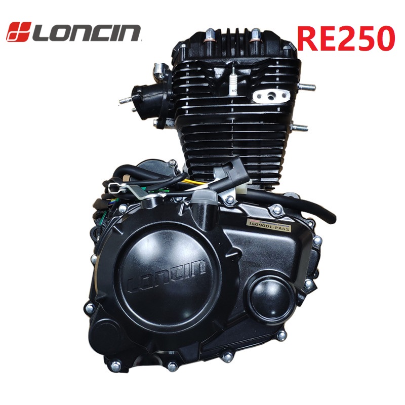 loncin re250 RE200 250cc engine chain sprocket cover stator star gear countershaft valve crankshaft time 65.5mm gasket piston