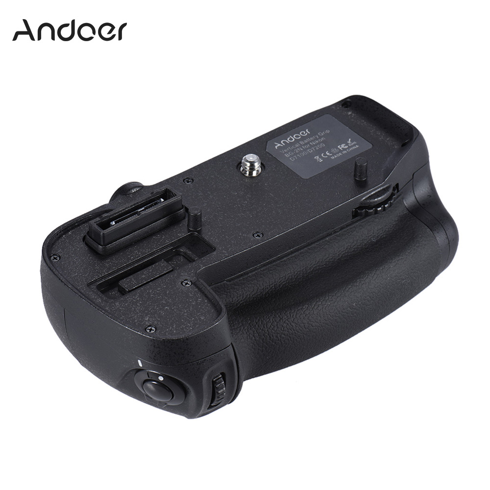 Andoer BG-2N 垂直ニコン D7100/D7200 デジタル一眼レフカメラ EN-EL と互換性バッテリー