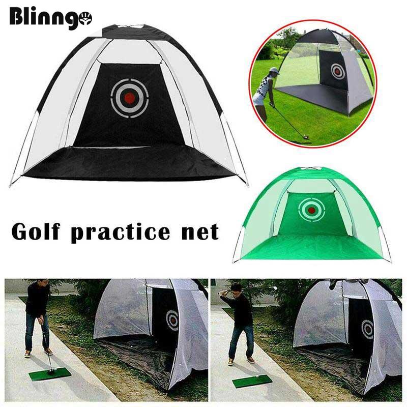 2m golf hit indoor or outdoor sports cage golf swing cage foldable outdoor practice golf accessories