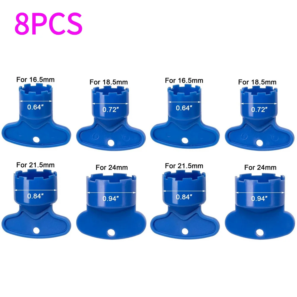 Aireador mezclador, 1/2 Juego, rosca macho de 16,5-24mm, grifo de ahorro de agua, aireador, grifo de burbuja, accesorios para grifo de lavabo de cocina y baño