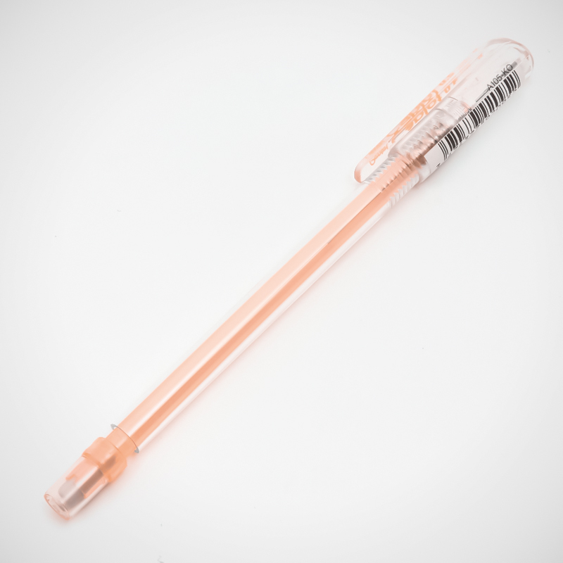 Pentel cap type pencil color transparent A105 pen 0.5 mm automatic activities: Orange