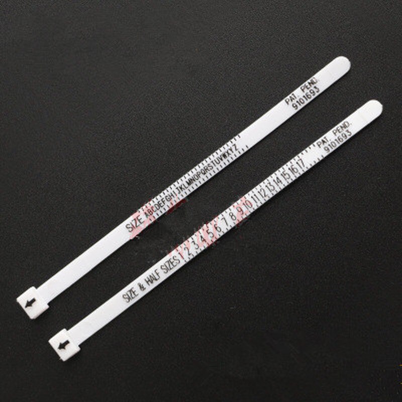 Ring Sizer UK/US Official British/American Finger Measure Gauge Men and Womens Sizes A-Z Jewelry Accessory Measurer