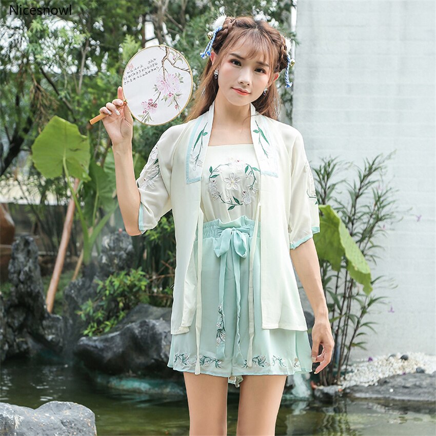 Lady Spring Casual Hanfu Traditional Chinese Costu... – Grandado