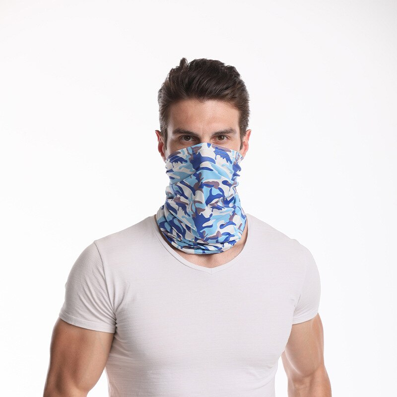 Camouflage Polyester Scarves Face Dust Mask Outdoor Sport Cycling Bandanas Camping Hiking Washouts Headwear Magic Scarf: 8
