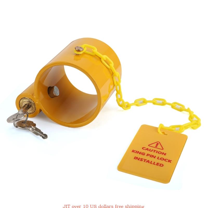 Standard kingpin lock with 2 keys, anti-theft kingpin lock, container trailer, motorhome , 5. - wheeler