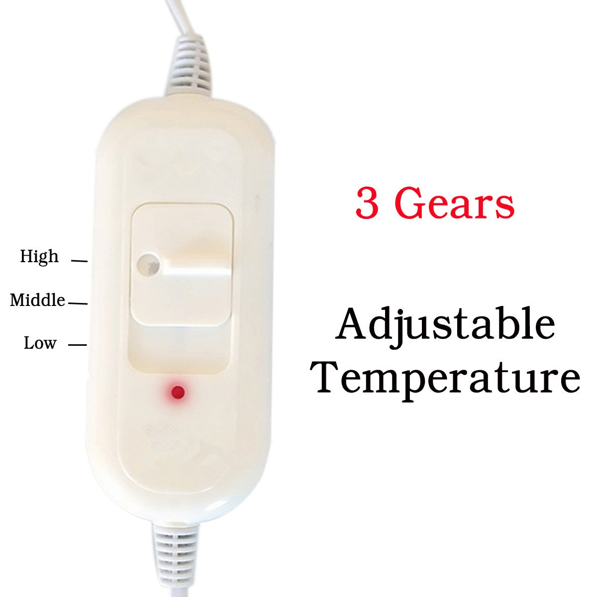 Portable Electric Blanket Temperature Control Bedroom Heater Electric Heater Blanket Foldable Body Warmer Electric Heater Pad