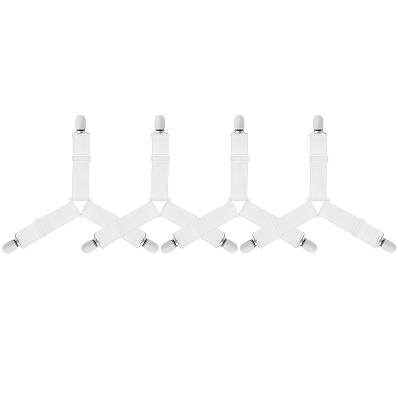 Supports de draps, supports de drap de lit, supports de drap-housse pour coins pour garder les draps fermes et serrés, en plastique durable, robuste, accessoires de chambre à coucher, s'adapte à tous
