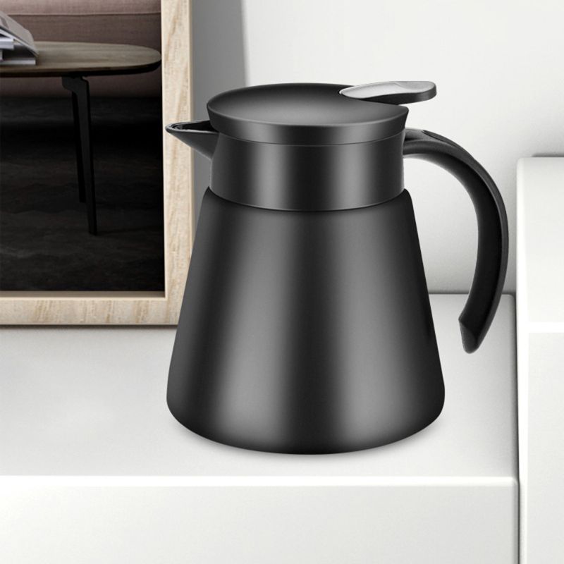 Bouteille sous vide à Double paroi en acier inoxydable de 680/880ml, carafe isotherme pour café, thé au lait et eau