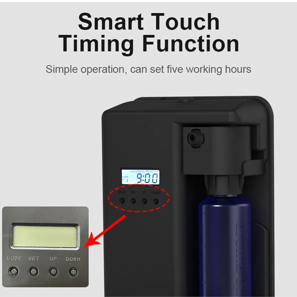 NAMASTE 300 m3 Parfüm-Aroma-Diffusor, Heimduft, elektrisch, aromatische Oase, ätherische Öle, Lufterfrischer, intelligenter Timer, 200 Kapazität