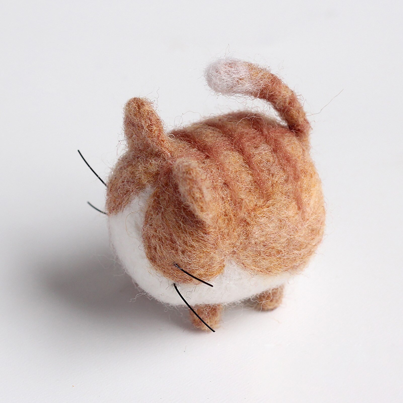 Handmade Cartoon Pet Dog Series Wool Felt Needle Poked Material Package Kitting DIY Husky Samoyed Dogs Wool Felting Animal: 12