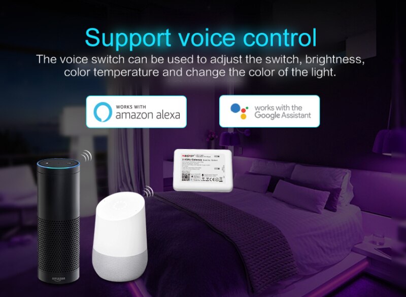 1 pièces MiBOXER Milight WL-IBOX1 2.4G WiFi Box LED de contrôle 2.4G sans fil WiFi Rgb contrôleur télécommande intelligente