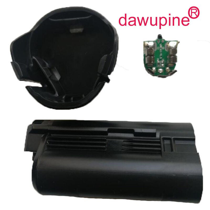 Dawupine BAT411 Batterij Plastic Case (Geen Batterij Mobiele) pcb Printplaat Voor Bosch 10.8V 12V BAT411 Li-Ion Batterij Shell Doos