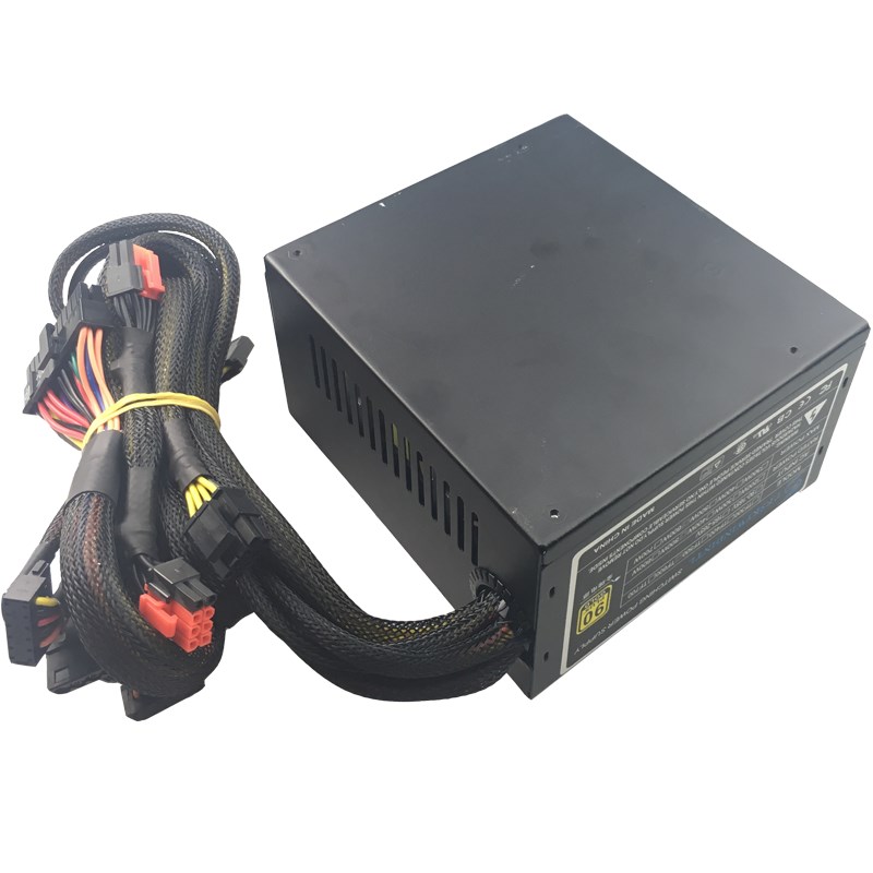 600W PC Computer Voeding Computer PC CPU Voeding 20 + 4-pin 12cm Fans ATX 12V Molex PCIE w/SATA PCIE Desktop gaming psu