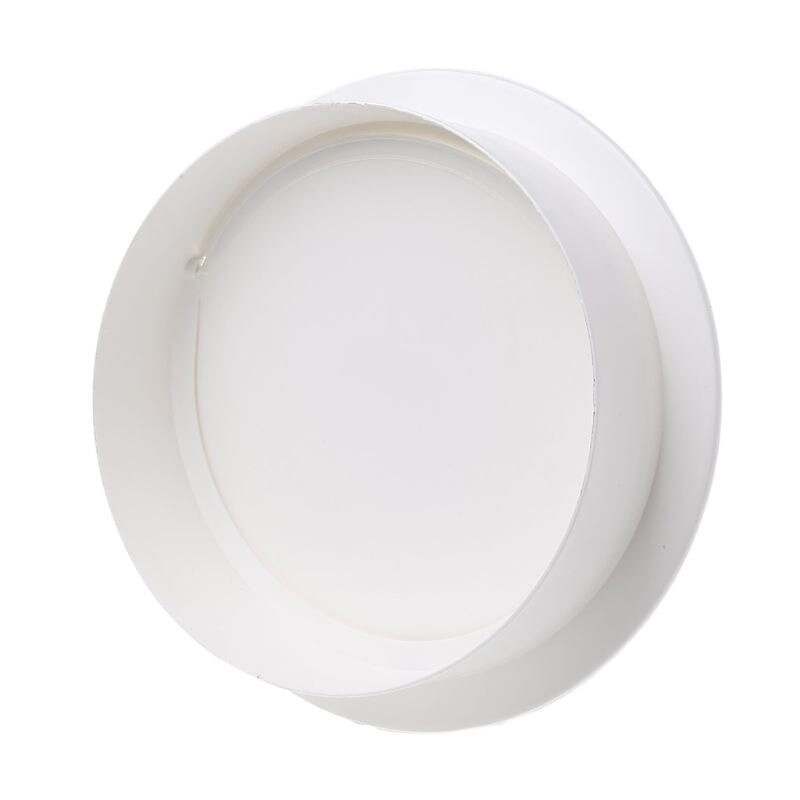 Pipe Draft Blocker Backdraft Damper Ventilation Duct Inline Extractor Fan Vent Back Draught Shutter: 200mm