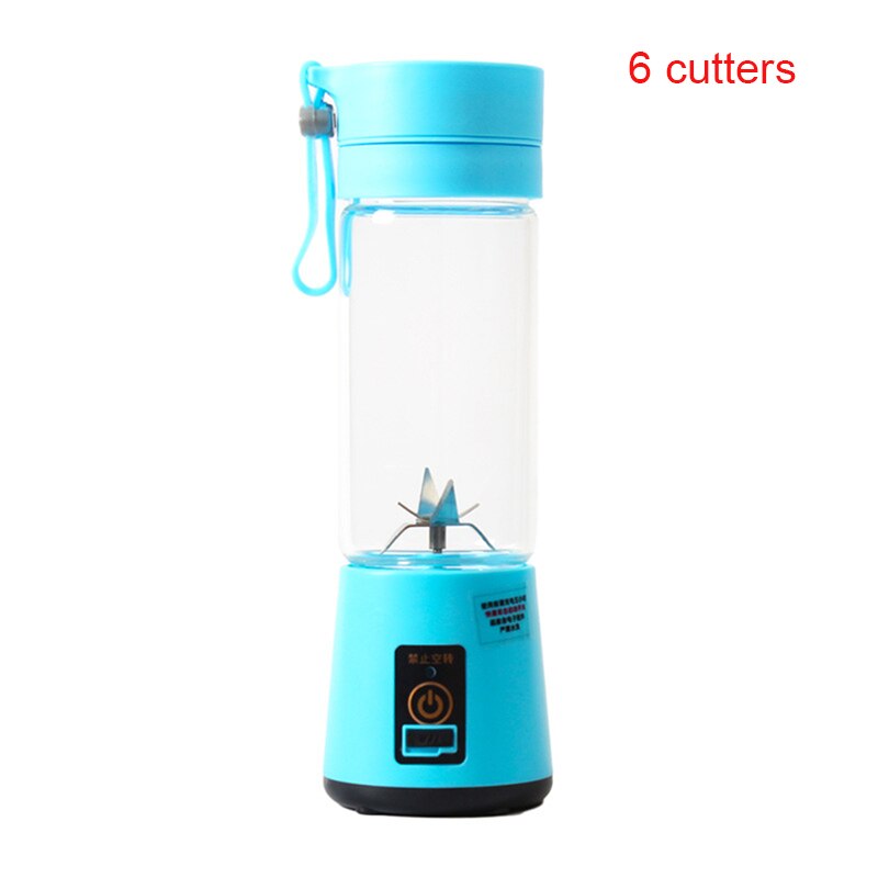 Portable Electric Fruit Citrus Juicer Bottle Handheld Smoothie Maker Juice Blender GR5