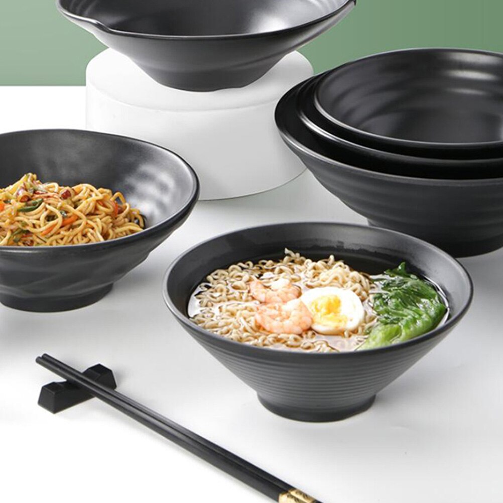 Ramen kommen set van 2 TENMOKU uit Japan 21,2 cm, H. 8,6