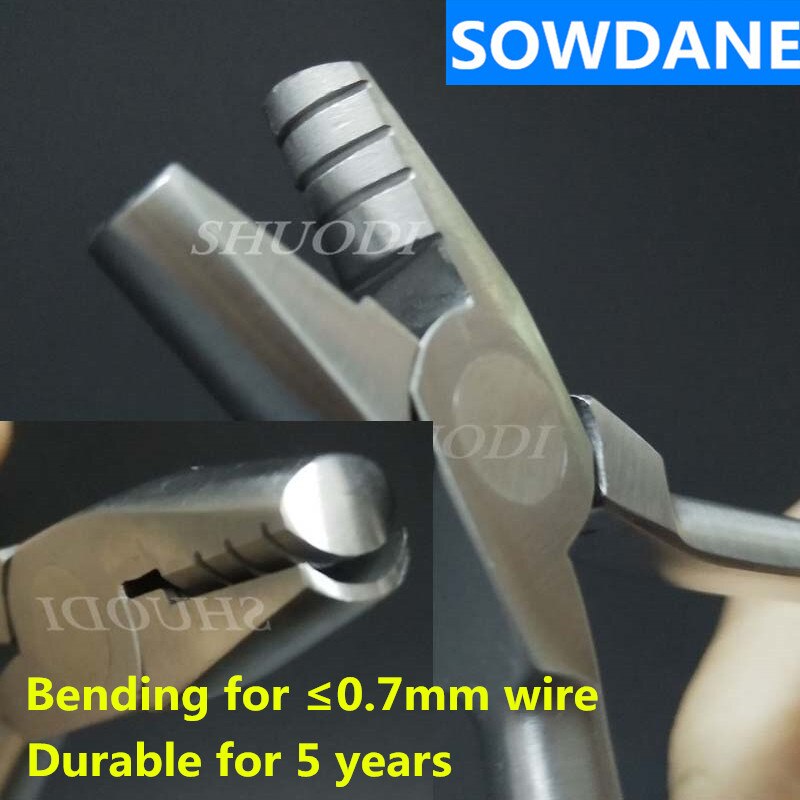 Zahn Kieferorthopädische Werkzeug Labor Labor Schleife Bildet Draht Biegen Zange Schleife bilden Biegen Forcep Instrument Zahnarzt Implantat Werkzeug: B max Pro 0.7mm Kabel