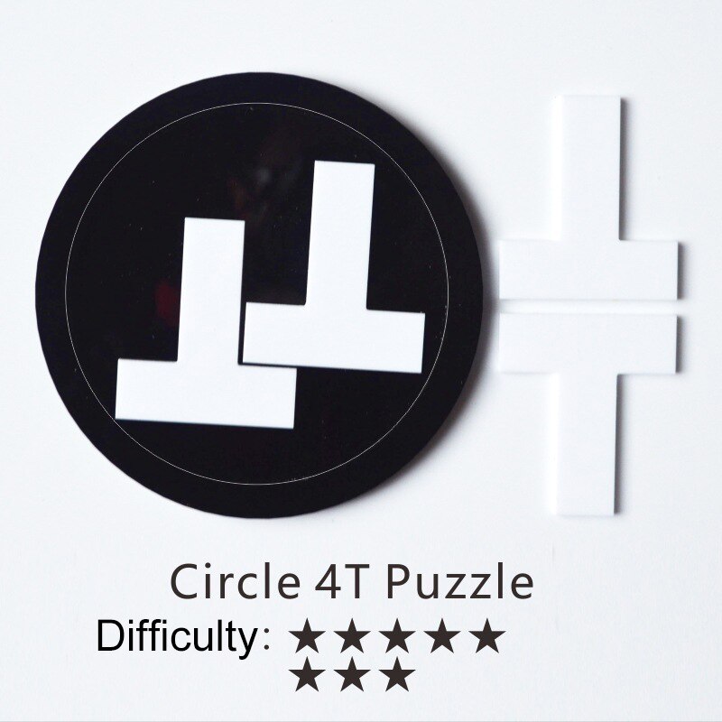 Challenge Puzzles Toys Impossible Brain Burning Puzzles Adult 18 Kid Fun Brainteasing Geometrical Shape Puzzle Game Toy: NO.18