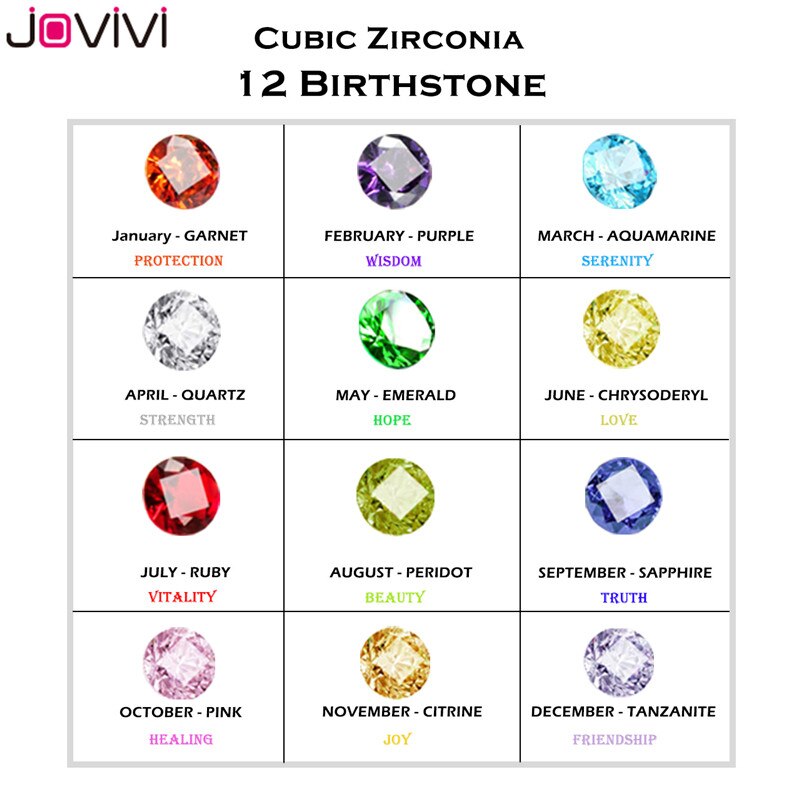 Jovivi in Acciaio Inox Zircone Birthstone Bracciali memoria galleggiante Medaglione di Vetro di Fascino Del Braccialetto Del Braccialetto Delle Donne Dei Monili di DIY Che Fanno