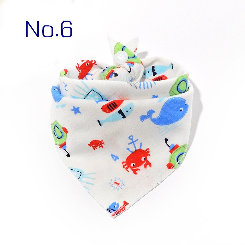 baby babador smekke 8 stk/pakning baby bomull smekker: 6
