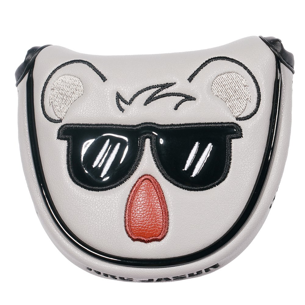 Putter Cover Leuke Kitty Golf Headcover Voor Blade Mallet Putter Magnetische Sluiting Golf Club Head Protector: f