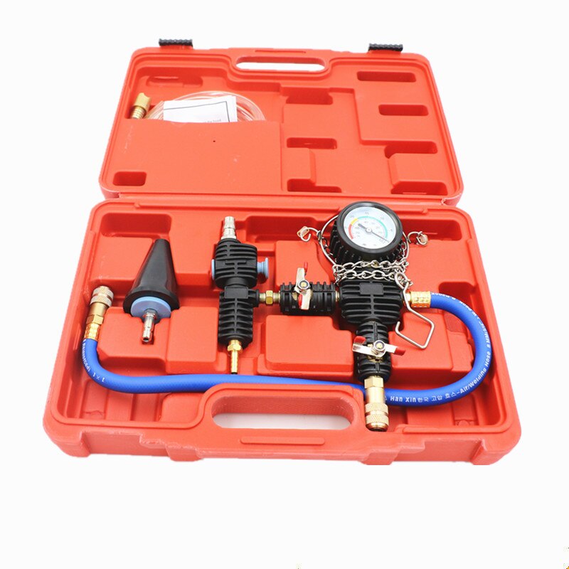 Car Water Tank Cooling Antifreeze Replacement Coolant Refill Tool Auto Repair Kit Aluminium Alloy + Rubber Coolant Refill Tool