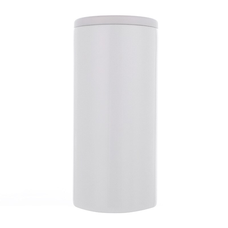 UPORS 12oz maigre canette refroidisseur en acier inoxydable bouteille de bière garde-froid Double paroi isolé vide porte-bouteille barre accessoires: WHITE