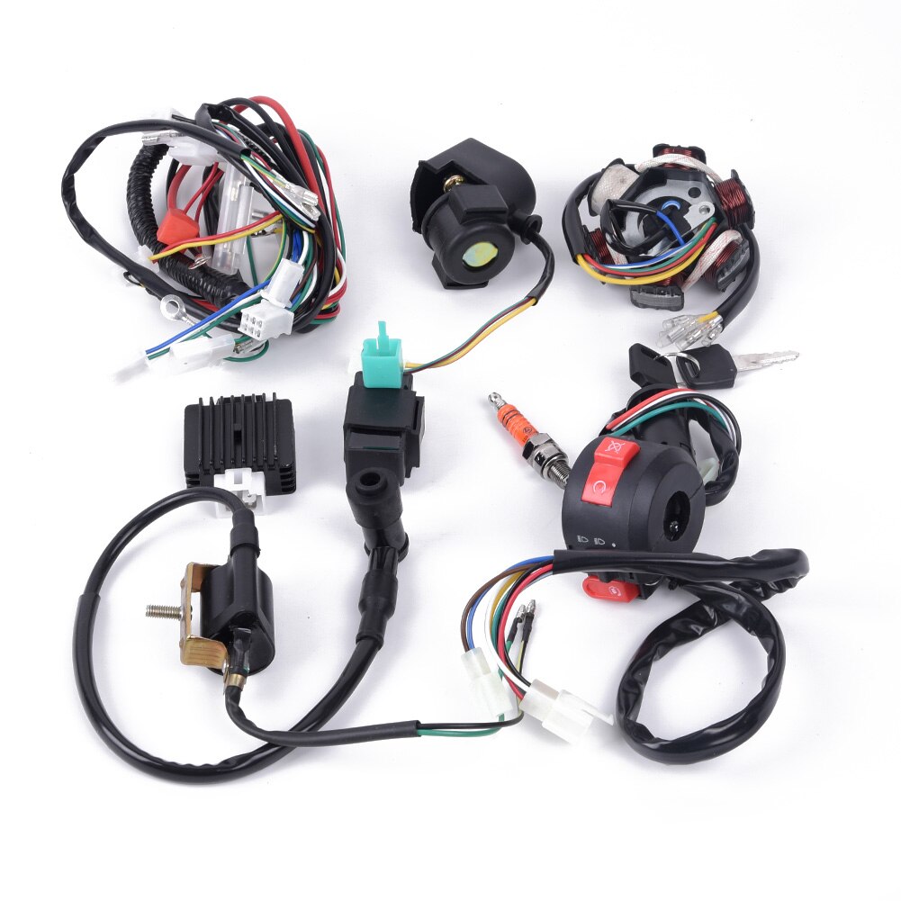 Vervangingsmotorkit accessoires set 50cc-125cc mini complete bedrading