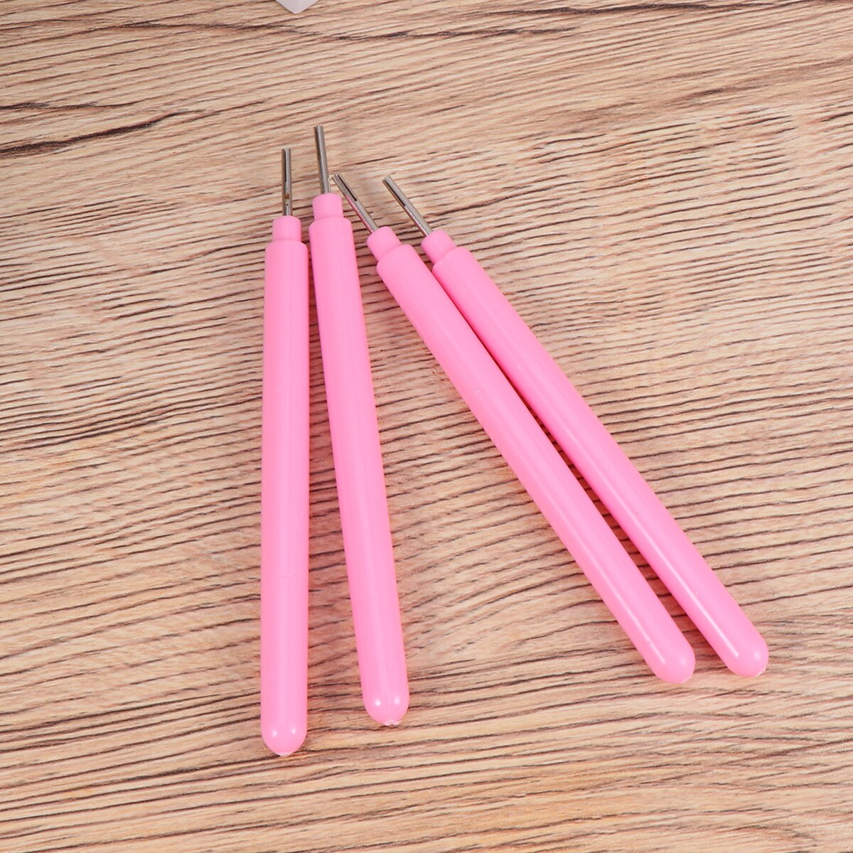 10pcs Tools Colorful Funny DIY Paper Quilling Tools Quilling Paper Ramified Pen Papercraft DIY Tool Pen Light Pink A50