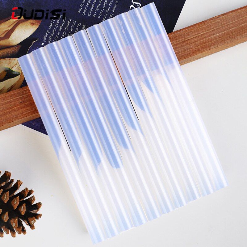 Smältlimstift 7mm/11mm manuell gör-det-själv transparent smältstift hushållssmältlimpistol hög viskositet snabb smältstift