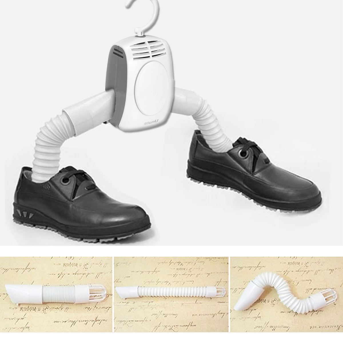 Séchoir à linge électrique intelligent, support de séchage, Portable, voyage en plein air, Mini pliable, disponible, chauffage pour vêtements et chaussures