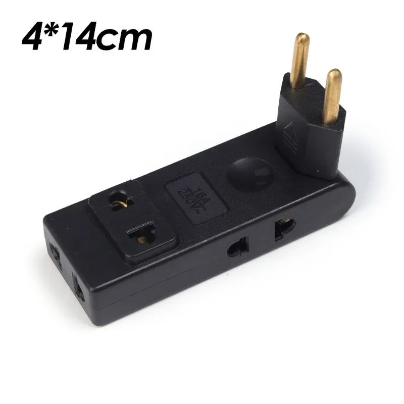 4in1 Wall Outlet Extension Eu Electrical Socket 180 Degree Plug Adapters Korea Germany Travel Aadpter Portable Power Converter