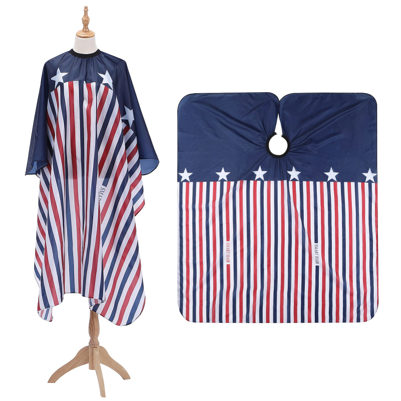 Patroon Kapsel Polyester Kapsalon Kapper Jas Kappers Schort Cut Lagen: 03